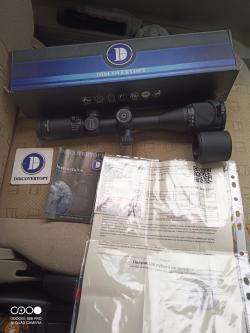 Оптический прицел Discovery VT-R 3-12x42 AOAC (кольца 25.4 мм, Weaver, оригинал)