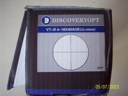 Оптический прицел discovery VT-R 4-16X40AOE (25,4мм), SFP.