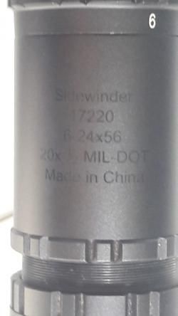 Оптический прицел Hawk 6-24х56