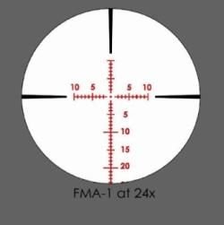 Оптический прицел March 3-24x52 FFP сетка FMA-1