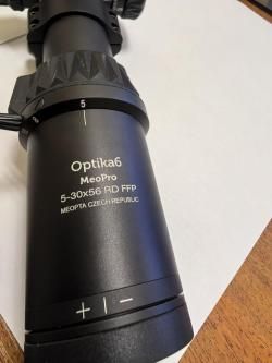 Оптический прицел Meopta Optika6 5-30x56 RD FFP