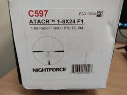 Оптический прицел Nightforce ATACR 1-8x24 F1