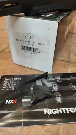 Оптический прицел NIGHTFORCE NX8 4-32x50F2 ZS  .1MIL-R