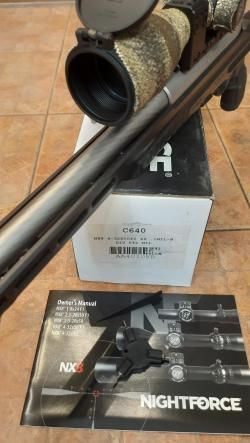 Оптический прицел NIGHTFORCE NX8 4-32x50F2 ZS  .1MIL-R