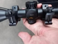 Оптический прицел Nikko Stirling Mountmaster 4x32 AO IR (подсветка, Half MD, 25.4 мм)