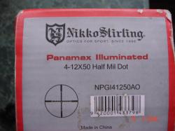Оптический прицел Nikko Stirling Panamax 4-12x50, Half MD