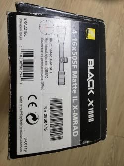 Оптический прицел nikon black x1000 4-16х50