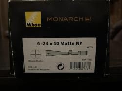 Оптический прицел Nikon Monarch 6 - 24 * 50