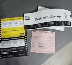 Оптический прицел Nikon Prostaff 3-9x50 Matte NP (#6726) в состоянии нового + моноблок Wea