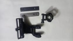 Оптический прицел с кольцами.