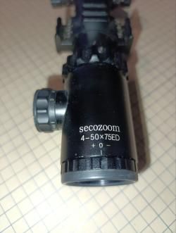 Оптический прицел secozoom 4-50x75 ED