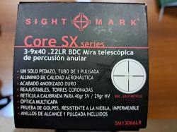 Оптический прицел Sightmark Core SX 3-9x40 (.22LR Rimfire)