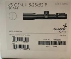 Оптический прицел Сваровски Swarovski DS Gen.II 5-25x52 P SR