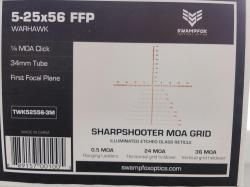 Оптический Прицел Swampfox Warhawk 5-25x56 FFP MOA