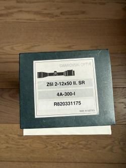 оптический прицел Swarovski Z6 2-12-50 II. SR4A-300-1
