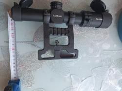 оптический прицел Taigan . EO 1.2-6X24WA со стальным кронштейном Эстт