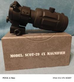 Оптический прицел Vector Optics 4x Magnifier  SCOT-29