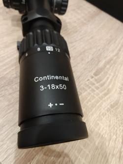 Оптический прицел Vector Optics Continental 3-18x50 SFP сетка Tactical ARI VCT-10A (SCOL-5