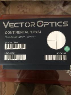 Оптический прицел VectorOptics Continental 1-8x24