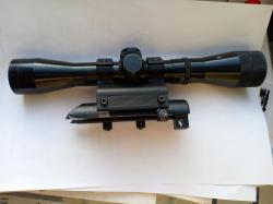 Оптический прицел Вомз Р4х32 с креплением к СКС
