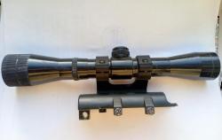 Оптический прицел Вомз Р4х32 с креплением к СКС