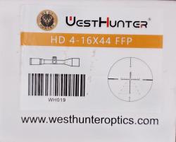 Оптический прицел westhunter 4-16x44 FFP