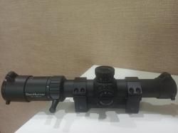 Оптический прицел WESTHUNTER HD 1-6x24IR плюс моноблок