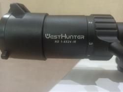 Оптический прицел WESTHUNTER HD 1-6x24IR плюс моноблок