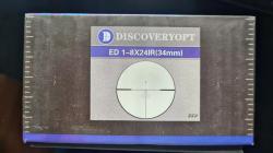 Оптический прицел загонник discovery ED 1-9X24IR