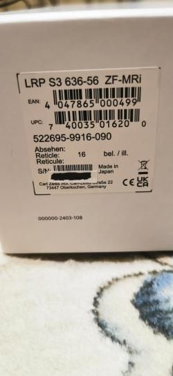 Оптический прицел Zeiss LRP S3 6-36x56 ZF-MRI