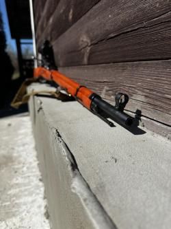 Оригинальная снайперская винтовка Мосина (трёхлинейка), военного выпуска 1943 года