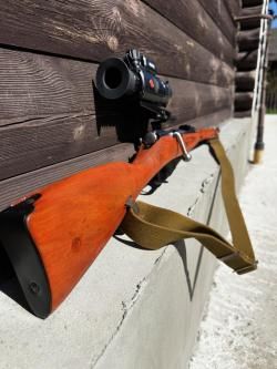 Оригинальная снайперская винтовка Мосина (трёхлинейка), военного выпуска 1943 года