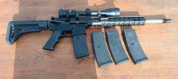 Orsis AR 15J + Trijicon AccuPoint TR20-2G (3-9x40, Mil-Dot Green)