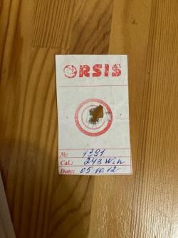 ORSIS Хантер 243 Win