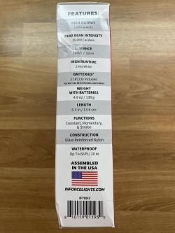 Оружейный Фонарь inforce WMLx White - Gen 3