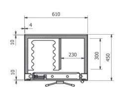 Оружейный сейф Winchester Legend 6024 bordo