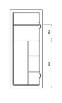 Оружейный сейф Winchester Legend 6024 bordo