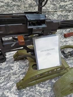 Пулемет охолощенный ЗиД "СГМХ" (станковый пулемет Горюнова) СХП 7,62x54 Blank