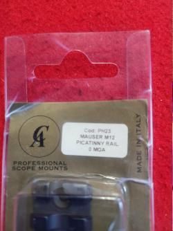 Основание Picatinny Mauser M12 0MOA Contessa