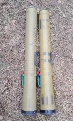 Макет Отстрелы тубусы ПТРК Конкурс 
