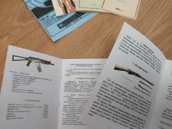 Паспорт ИЖ-40, ИЖ-22, ПСРМ, АКС74У-СО, ММГ ППШ, ММГ Мосина