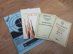 Паспорт ИЖ-40, ИЖ-22, ПСРМ, АКС74У-СО, ММГ ППШ, ММГ Мосина