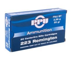 Патрон 223 PPU FMJ BT 3,56гр