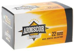 Патрон 22WMR Armscor JHP 2,6гp