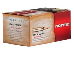 Патрон 243 Norma FMJ Jaktmatch 6,2гр