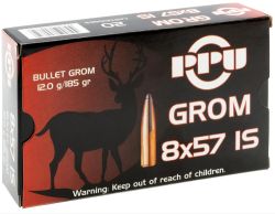 Патрон 8х57 PPU Grom 12,0 гр