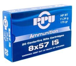 Патрон 8х57 PPU HP BT 11,34гр