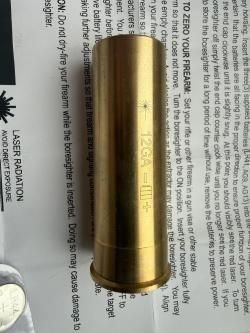 Патрон холодной пристрелки оружия 12 калибра 