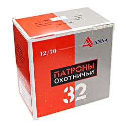 Патрон к.12/0, 00,1,2,3,4,5,..... ANNA 32г (Казахстан)