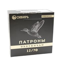 Патрон к.12/0 СИБИРЬ Premium 34гр. б/к